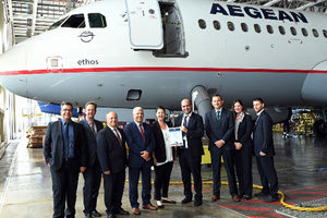 Η Aegean τιμήθηκε από την ΙΑΤΑ  με το Fast Travel Gold Award