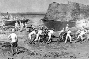 ΦΩΤΟ ΗΜΕΡΑΣ: Στο Ηράκλειο τα αγγλικά κανόνια