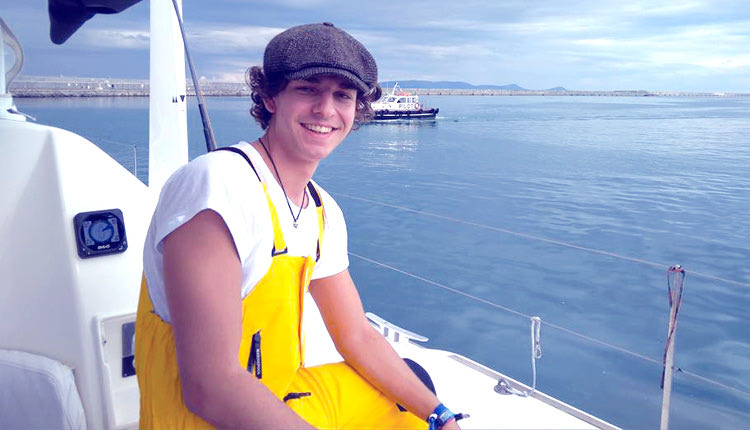 Ο Γερμανός Nicholas Buttermilch ταξίδεψε από το Μόναχο στο Ηράκλειο για να συμμετέχει στο ταξίδι