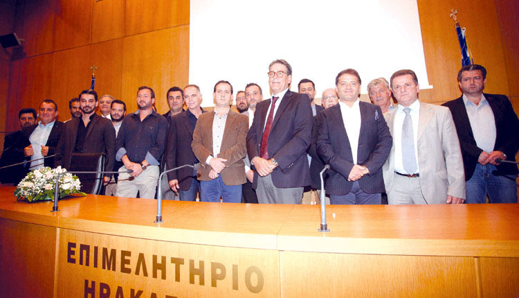 72 υποψήφιοι στο πλευρό του Μελισσείδη 