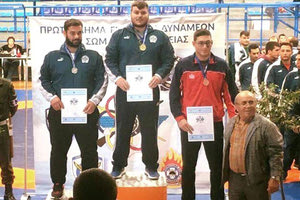 “Χρυσός” ο Καργιωτάκης στο Πανελ- λήνιο Πάλης Ενόπλων Δυνάμεων