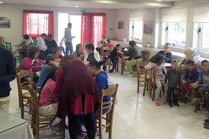 Στο Ηράκλειο η δράση πραγματοποιήθηκε στη Στέγη Ανηλίκων