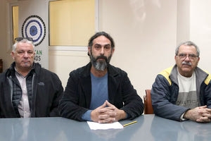 ο συνδυασμός «Αγωνιστική Αντιμονοπωλιακή Συσπείρωση Ν. Ηρακλείου», που στηρίζεται από την ΠΑΣΕΒΕ και «κατεβαίνει» στις εκλογές του Επιμελητηρίου Ηρακλείου.