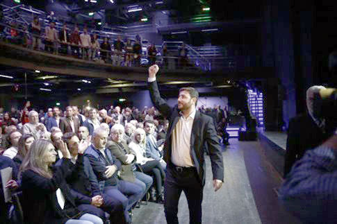 Εντυπωσιακή συγκέντρωση του Νίκου Ανδρουλάκη