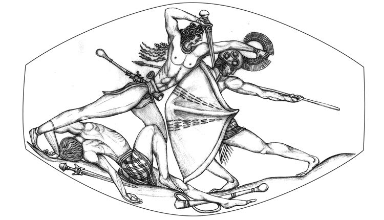 Σφραγιδόλιθος-αριστούργημα από Μινωίτη ...μύωπα καλλιτέχνη