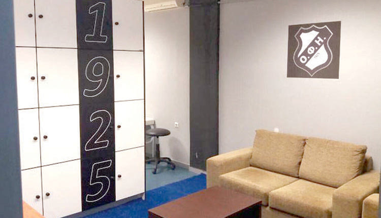 α νέα αποδυτήρια του «Γεντί Κουλέ»