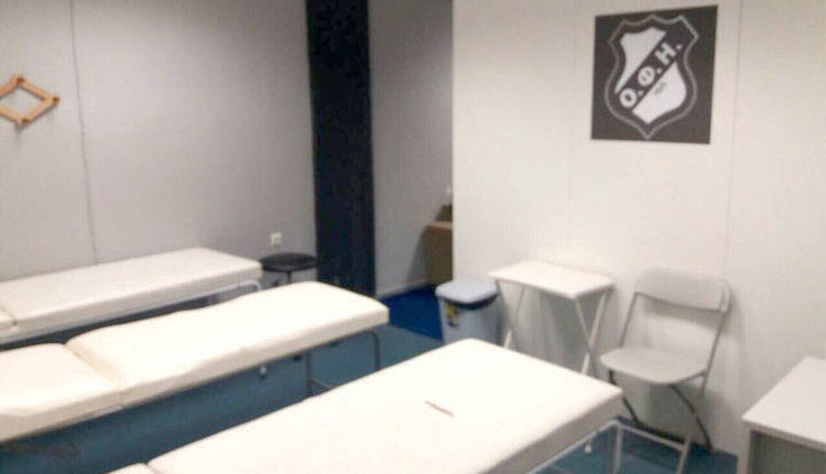 τα νέα αποδυτήρια του «Γεντί Κουλέ»