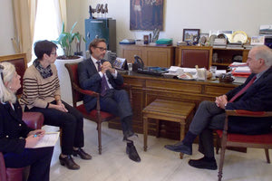 τον δήμαρχο Ηρακλείου επισκέφθηκε χθες ο Γερμανός πρέσβης στην Ελλάδα Γενς Πλαίτνερ.