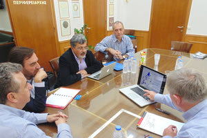 Στις προοπτικές “γαλάζιας” βιοτεχνολογίας αναφέρθηκε ο περιφερειάρχης Σταύρος Αρναουτάκης