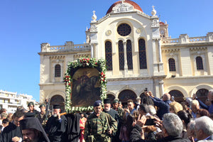 Το Ηράκλειο τίμησε τον πολιούχο του
