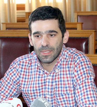  ο αντιπρόεδρος του Δημοτικού Συμβουλίου και σύμβουλος των «Ενεργών Πολιτών» Αριστείδης Αθαναστάκης