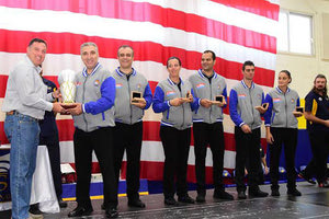 Από τη βράβευση των διαιτητών του τουρνουά «Commander’s Cup στη Βάση Σούδας