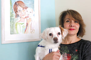 Η κτηνίατρος που ζωγραφίζει τα ζώα