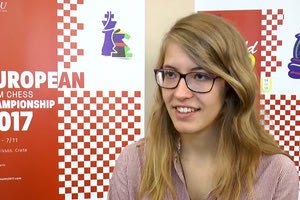 H Σταυρούλα Τσολακίδου που προχωράει με 3χ3 νίκες στο Πανευρωπαϊκό πρωτάθλημα ΣΚΑΚΙΟΥ