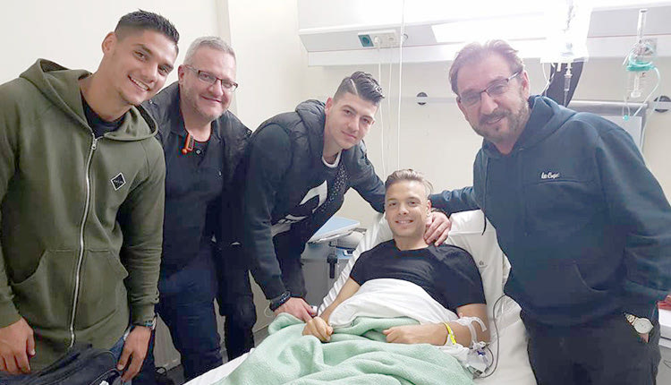 Χειρουργήθηκε ο Οικονόμου