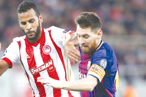 O Mέσι στο ΟΛΥΜΠΙΑΚΟΣ - ΜΠΑΡΤΣΕΛΟΝΑ