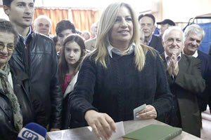 Κοντά στο 60% έφτασε η νίκη της Φώφης Γεννηματά