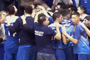 Από τους πανηγυρισμούς του “Ηράκλειο” στο κλειστό της Βούλας