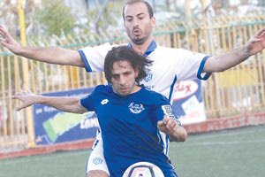 Β’ ΕΠΣΗ: Φάση από το ματς Εθνικός-Χαραυγή