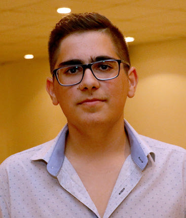 Καδιανάκης Γιώργος, μαθητής 1ου ΓΕ.Λ. Ηρακλείου (Καπετανάκειο) 