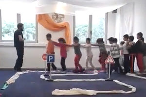 Μαθητές του 2ου Δημοτικού Σχολείου Γαζίου μαθαίνουν για την οδική ασφάλεια