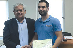 Ο κ. Μαμουλάκης με τον Γιάννη Φαλιακάκη