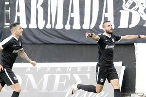 γκολ με τη φανέλα του ΟΦΗ στο πρωτάθλημα πανηγύρισε ο Κουσκουνάς