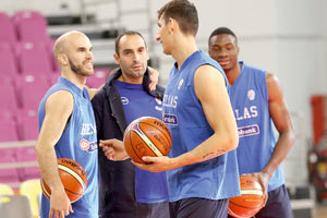 παίκτες της ΕΘνικής μπάσκετ