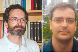 ΕΠΙΒΡΑΒΕΥΣΗ ΑΚΟΜΑ ΔΥΟ ΕΡΕΥΝΗΤΩΝ: Οι Δρ. Κωνσταντίνος Τάσσης, του Ινστιτούτου Ηλεκτρονικής Δομής και Λέιζερ, και Δρ. Μαρίνος Σαρηγιάννης, ερευνητής του Ινστιτούτου Μεσογειακών Σπουδών στο ΙΤΕ