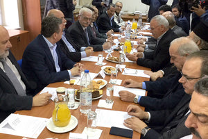 Στα Χανιά βρέθηκε ο πρόεδρος της Βουλής Νίκος Βούτσης για την ετήσια συνεδρίαση του ιδρύματος «Ελευθέριος Κ. Βενιζέλος».