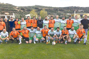 Οι παλαίμαχοι Γιούχτα και ΑΕΚ στο φιλικό