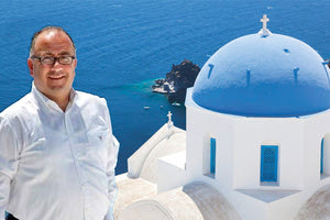 Ο ΔΗΜΑΡΧΟΣ ΣΑΝΤΟΡΙΝΗΣ ΣΤΗΝ “Π”