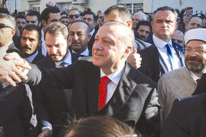 στη Θράκη ο Ταγίπ Ερντογάν