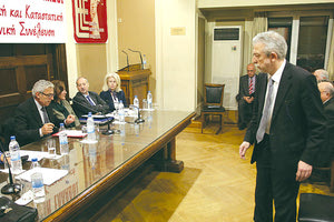 Ο κ. Κοντονής δέχθηκε τα πυρά των δικαστικών