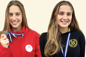 ΚΟΛΥΜΒΗΣΗ: Εντυπωσιάζουν οι αδελφές Τροχαλάκη