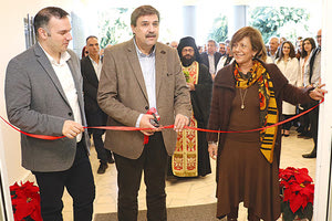 ο υπουργός Υγείας Ανδρέας Ξανθός εγκαινίασε την πρώτη Τοπική Μονάδα Υγείας που εγκαινίασε στο Ηράκλειο