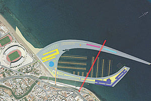 Μεγαλεπήβολο σχέδιο για τη μαρίνα στο Παγκρήτιο