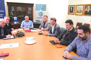 η νέα Διοικητική Επιτροπή του Επιμελητηρίου Ηρακλείου,