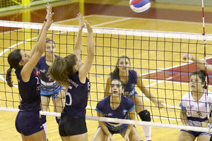 Φάση από το ματς κορασίδων Πήγασος-Φιλαθλητικός