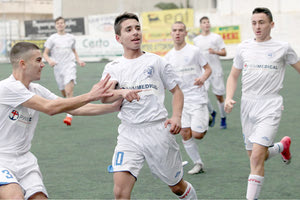 Πανηγυρικό στιγμιότυπο από το παιχνίδι των Νέων