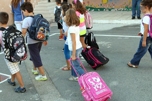 Η τσάντα θα μένει στο σχολείο