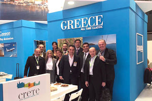 Το περίπτερο της Κρήτης στην τουριστική έκθεση της Ουτρέχτης