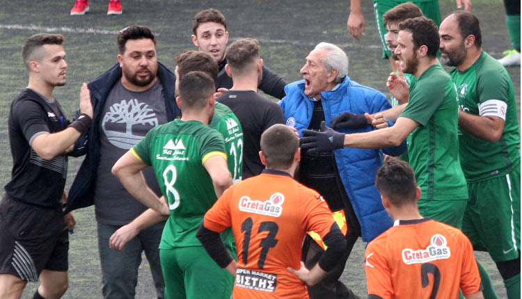 από την επεισοδιακή αναμέτρηση ανάμεσα σε Αλμυρό και Ζαρό
