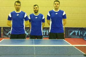 η ομάδα πινγκ πονγκ του «Ηράκλειο» ΟΑΑ από τα Χανιά