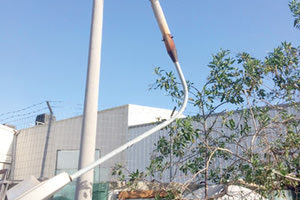 ο… φωτισμός στη Βιομηχανική του Ηρακλείου