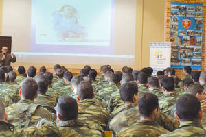 32 νέοι εθελοντές προστέθηκαν στην τράπεζα δοτών μυελού των οστών από το Ηράκλειο, μετά από ενημερωτική εκδήλωση που πραγματοποιήθηκε στη Σχολή Εφέδρων Αξιωματικών Πεζικού.
