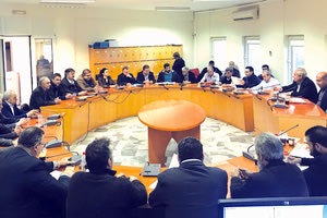 Συνάντηση με τον υπουργό Περιβάλλοντος και Ενέργειας κ. Σταθάκη εξασφάλισε ο Δήμος Μαλεβιζίου στο πλαίσιο της ευρείας σύσκεψης που πραγματοποίησε στο Δημαρχείο, όπου έγινε μια εφόλης της ύλης συζήτηση για τις δρομολογούμενες ενεργειακές αλλαγές στην Κρήτη.