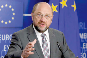 ο αρχηγός του Σοσιαλδημοκρατικού Κόμματος (SPD) Μάρτιν Σουλτς