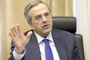 ο πρώην πρωθυπουργός Αντώνης Σαμαράς