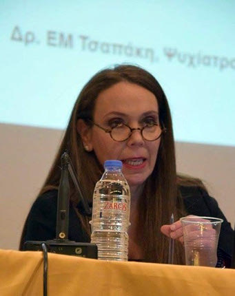 Η ψυχίατρος Εύα - Μαρία Τσαπάκη